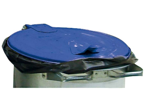 Kuka nádoba 110 l - 0,8 mm - modré veko