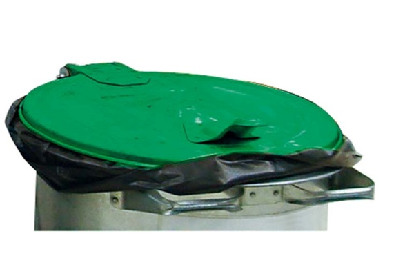 Kuka  nádoba 110 l - 0,8 mm - zelené veko