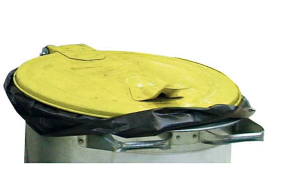 Kuka nádoba 110 l - 0,8 mm - žlté veko