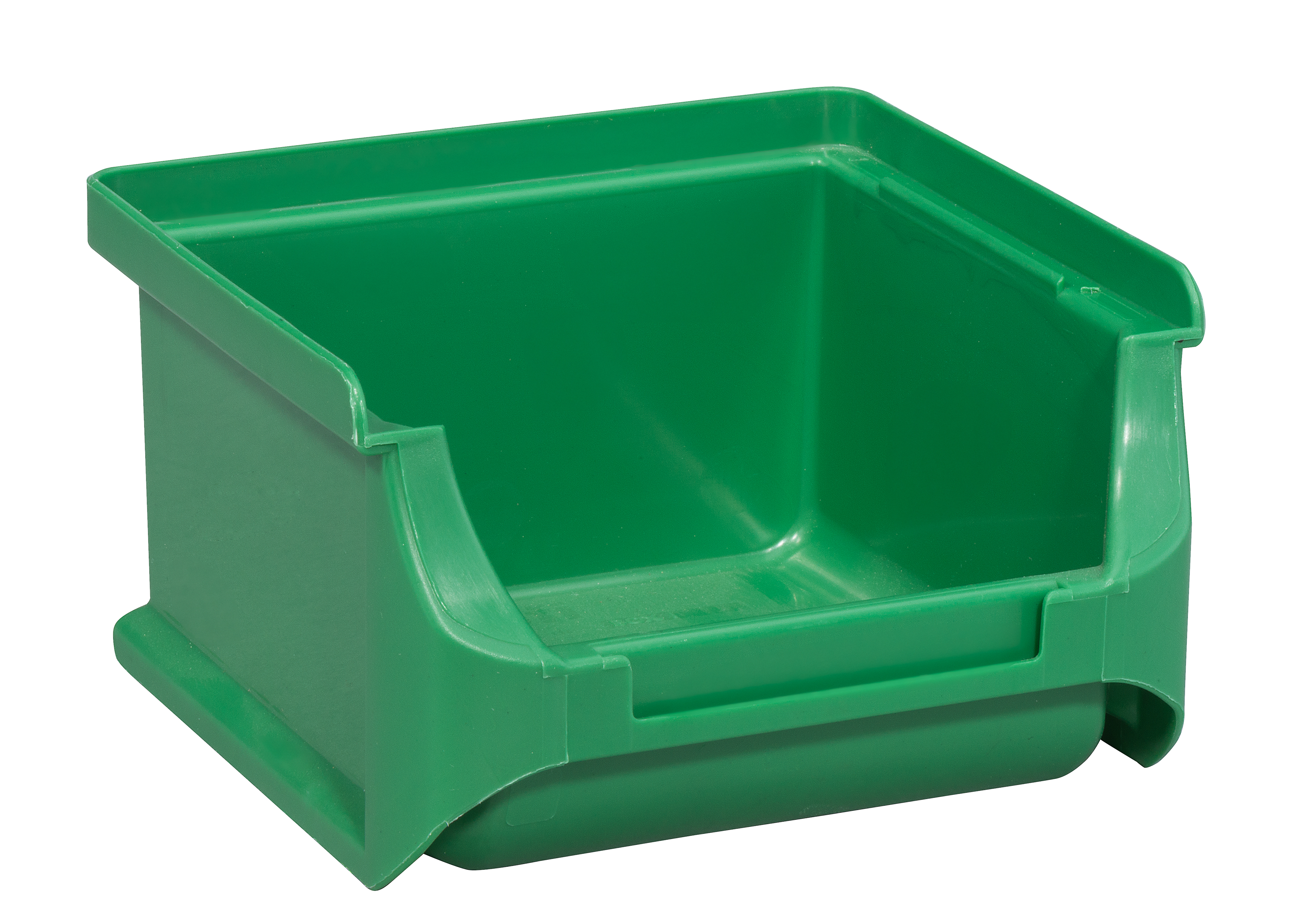 Plastový zásobník 102 x 100 x 60 mm - zelený