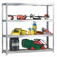 Bezskrutkový regál