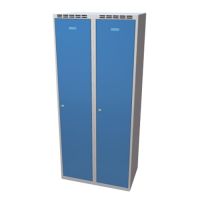 Šatňová skriňa s prepážkou