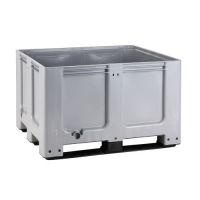 Plastový box 610 l - CTR 3 lyžiny bez veka