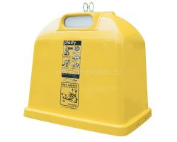 Sklolaminátový kontajner 2,15 m3 na plasty