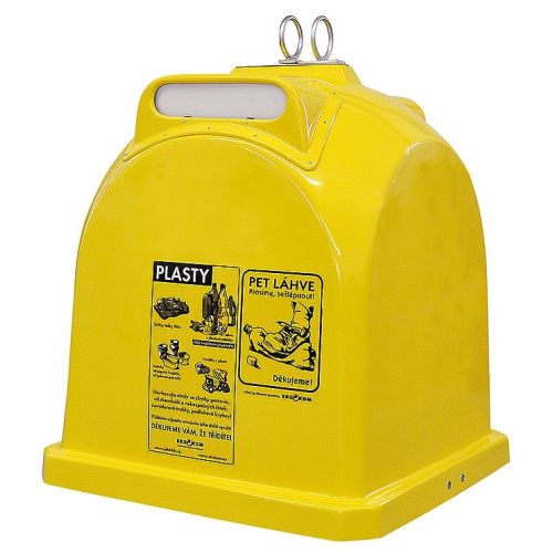 Sklolaminátový kontajner 1,1 m3 na plasty