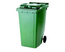 Plastová nádoba 360 l zelená