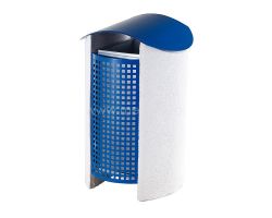 Betónový odpadkový kôš