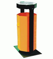 Odpadkový kôš s popolníkom