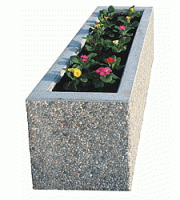 Betónový kvetináč