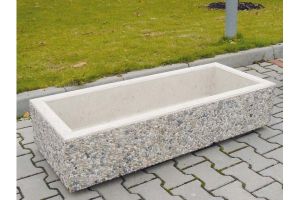 Betónový kvetináč