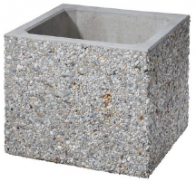 Betónový kvetináč