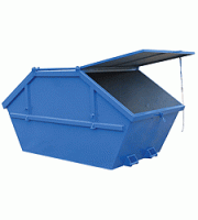 Vaňový kontajner 10 m3 zatvorený