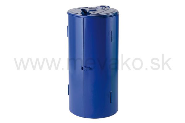 Stojan s dvierkami 120 l-modrý