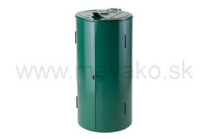 Stojan s dvierkami 120 l-zelený