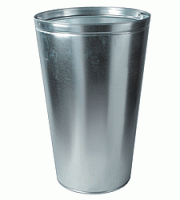 Pozinkovaná vložka do koša