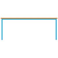 Pracovný stôl 2000x700mm