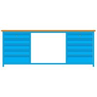 Pracovný stôl 2000x700mm