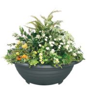 Oceľový kvetináč Esferica