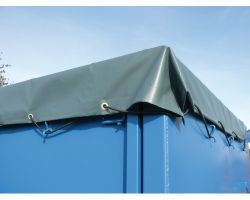 Krycia plachta na kontajnery