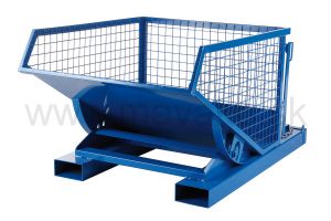 Sieťovaný výklopný kontajner