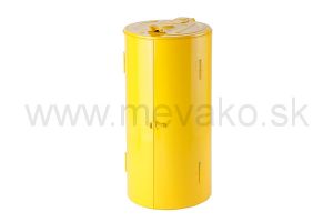 Stojan s dvierkami 120 l-žltý
