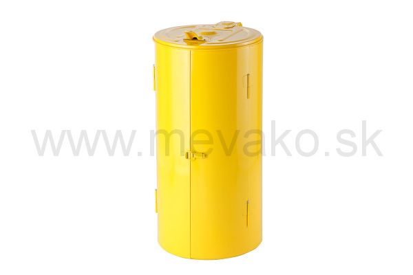 Stojan s dvierkami 120 l-žltý