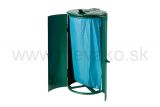 Stojan s dvierkami 120 l-biely