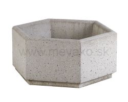 Betónový kvetináč