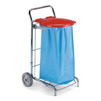 Stojan na vrecia 120 l s vekom