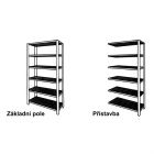 Policový regál bezskrutkový-PP