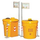 Nádrž na použitý kuchynský olej 240 l - Oliv Box