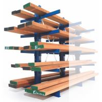 Konzolový regál obojstranný MEDIUM - základné pole