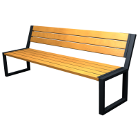 Lavička s operadlom BERLIN