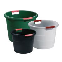 Guľatá nádoba 30 l. - biela