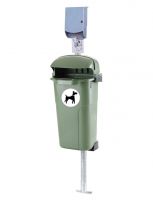 Kôš na psie exkrementy Urban 50 l so zásobníkom