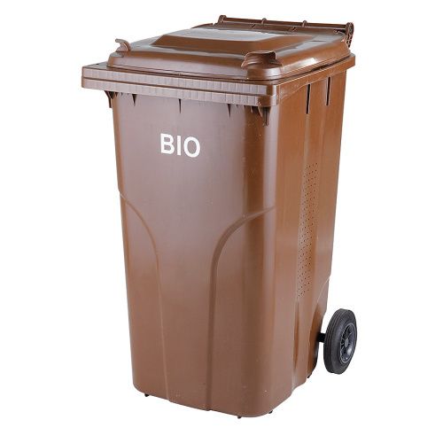 Plastová nádoba 240 l BIO hnedá