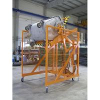 Vyklápač kontajnerov 1 100 l s rámom