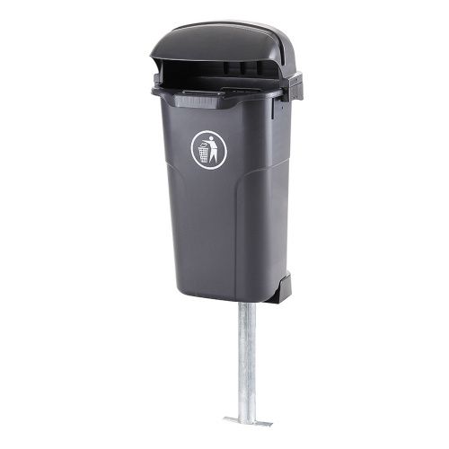 Plastový kôš 50 l čierny