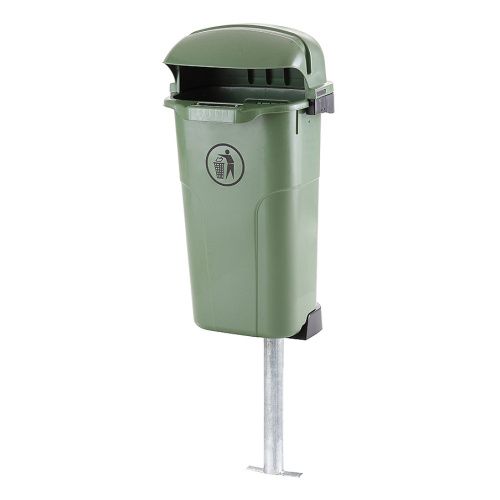 Plastový kôš 50 l zelený 