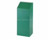 Odpadkový kôš s odnímateľným vekom