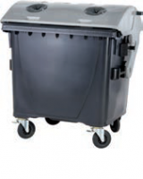 Plastový kontajner 1100 l separ-kovy-bez zámku