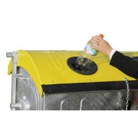 Kontajner 1100 l žiar.zink.-plasty-so zámkom