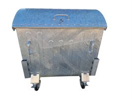 Kontajner 1100 l žiar. zink. so zabezpečením proti vniknutiu medveďa so zámkom