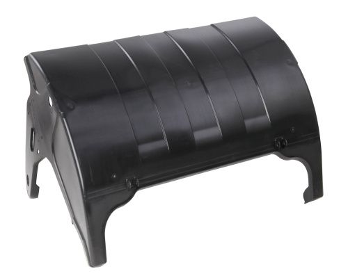 Veľké veko na 1100 l kontajner-čierne