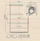 Sud 216,5 l pozink 2 x otvor vo veku