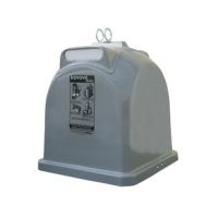 Sklolaminátový kontajner 1,1 m3 kov