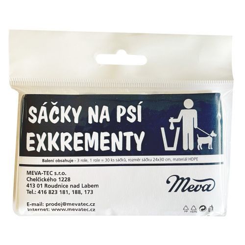 Sáčky na psie exkrementy