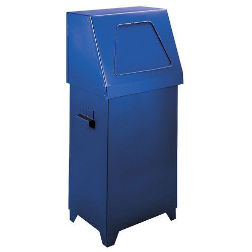 Odpadkový kôš s klapkou - modrý 70 l