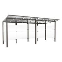 Prístrešok na bicykle Modulo - 5 m
