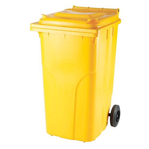 Plastová nádoba 240 l žltá